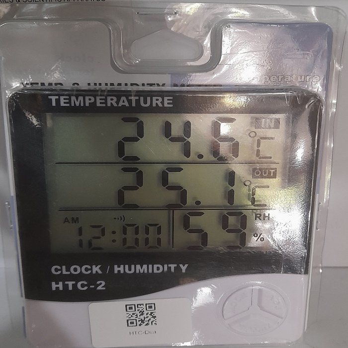 THERMOMETER HYGROMETER DIGITAL